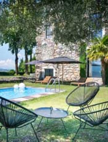 La piscine du Chateau Bayard Pontcharra