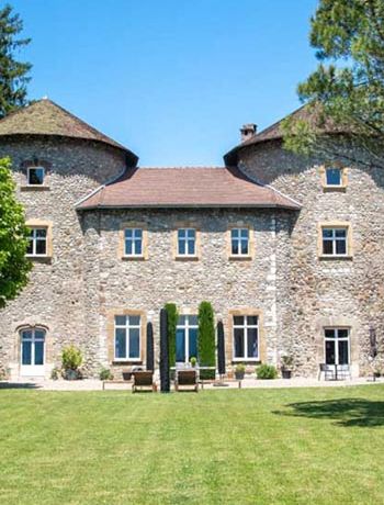 Le Chateau Bayard, vue cour