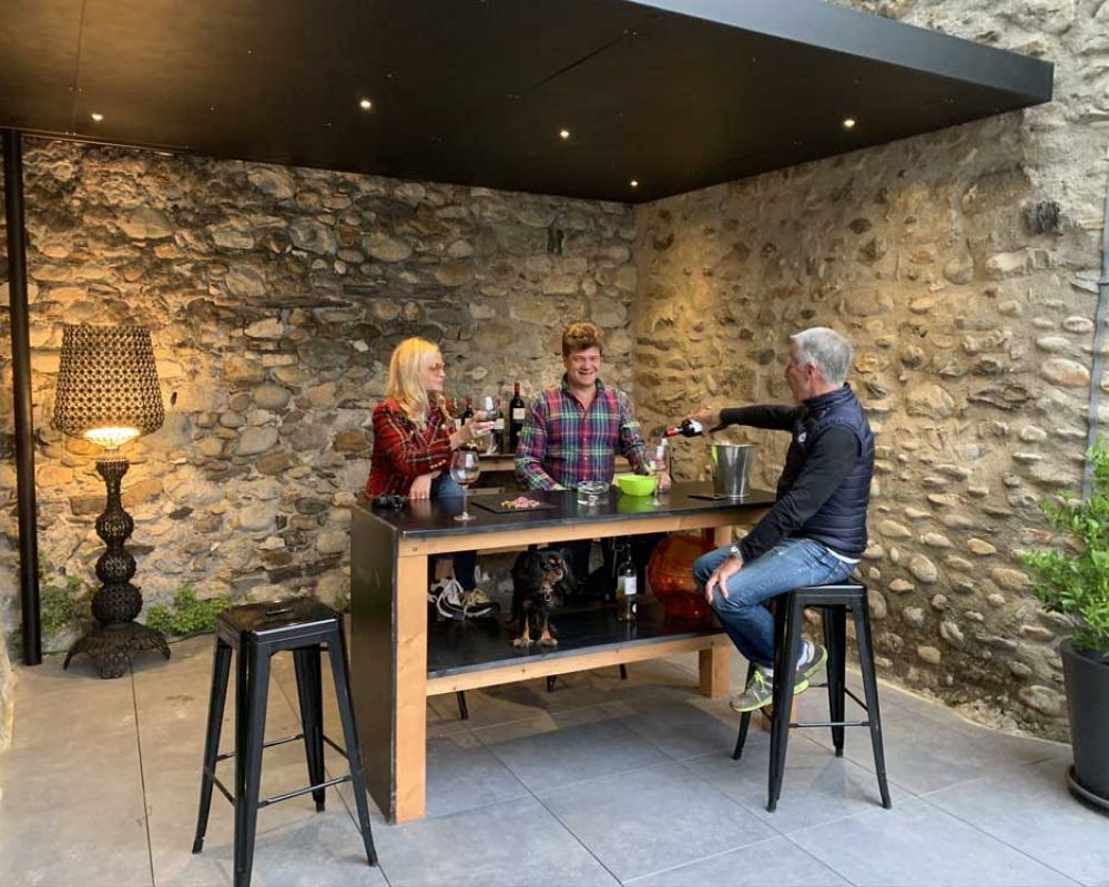 Dégustation vin Savoie Château Bayard Isère