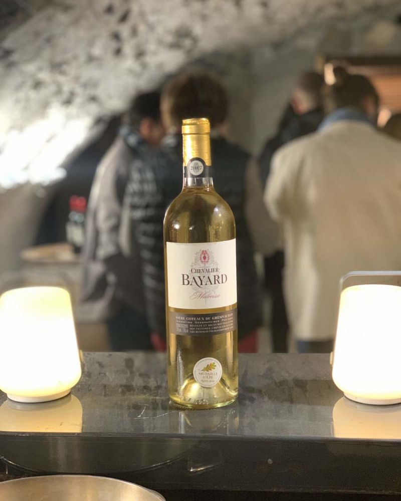 Dégustation  de vin et cours d'oenologie dans la cave du  Chateau | Chevalier Bayard